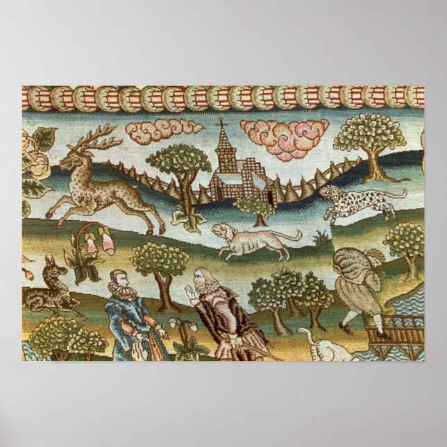 Poster Le tapis de table Bradford (Devant)