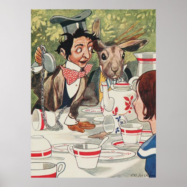 Poster Le Tea Party de Mad Hater (Devant)