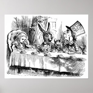 Poster Le Tea Party de Mad Hatter
