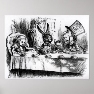 Poster Le Tea Party de Mad Hatter