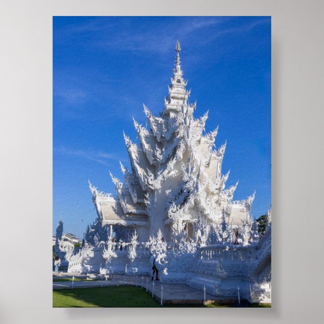 Poster Le temple blanc (Devant)