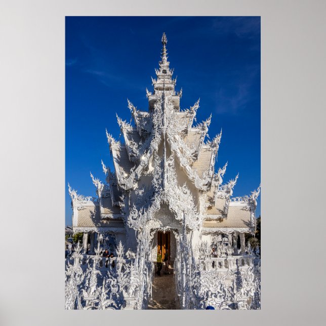 Poster Le temple blanc (Devant)