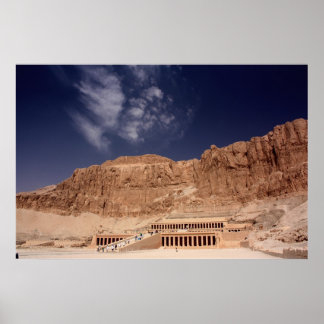 Poster Le temple de Hatshepsut
