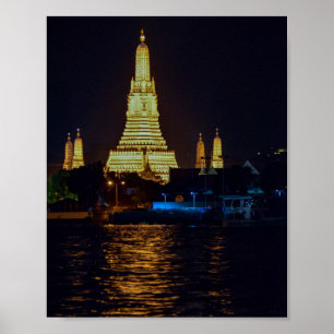 Poster Le temple de Wat Arun
