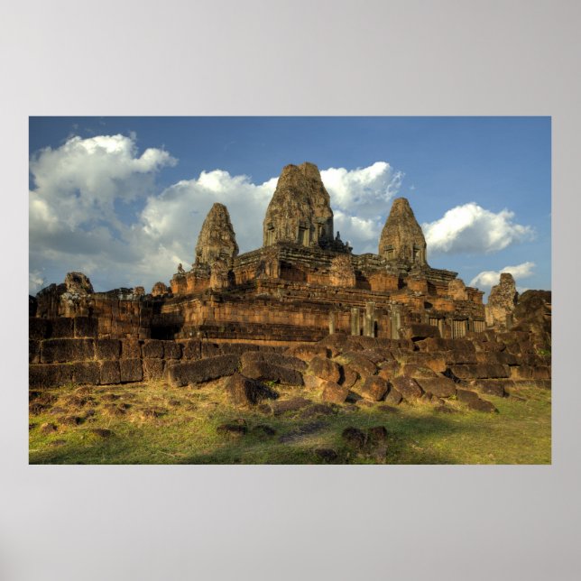 Poster Le temple Ta Keo (Devant)