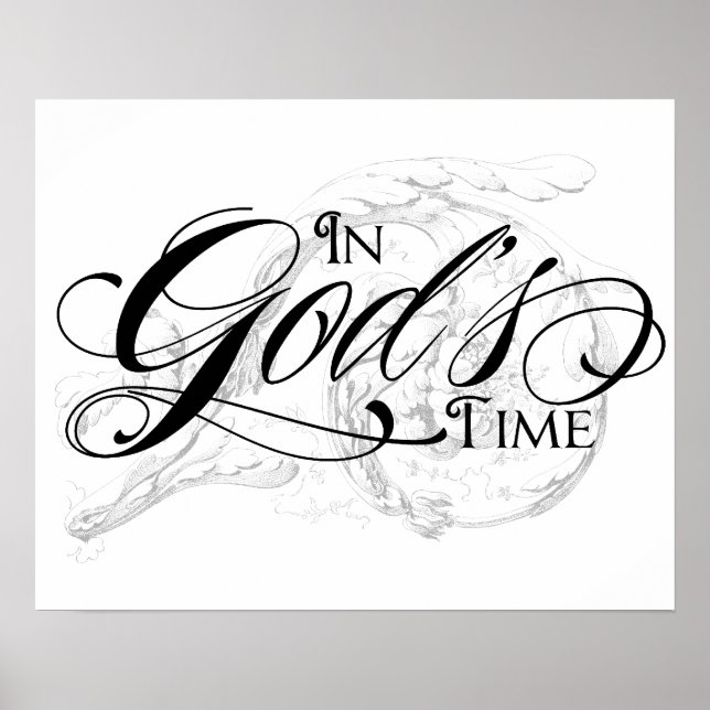 Poster Le temps de Dieu (Devant)