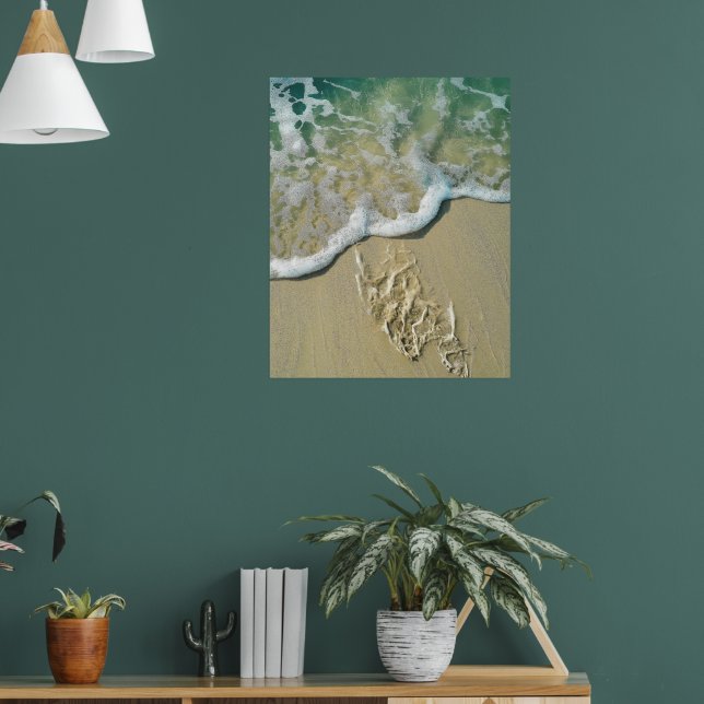 Poster Le temps guérit toutes les blessures - Empreintes  (Salon 1)