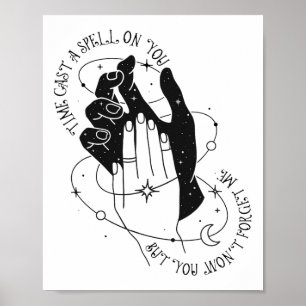 Poster Le temps vous a jeté un sort mais vous ne m'oublie
