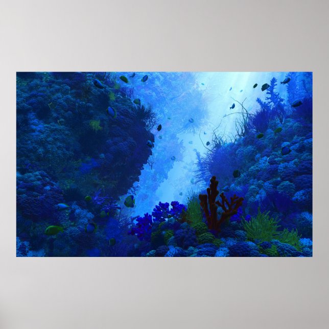 Poster Le terrain de jeu de Poseidon (Devant)