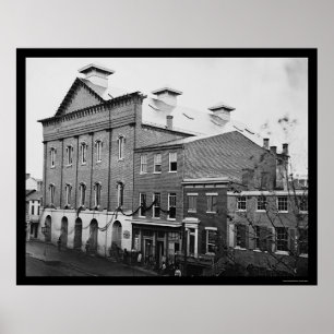 Poster Le théâtre de Ford, scène de la mort 1865 de