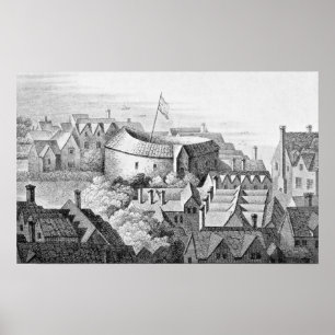 Poster Le Théâtre du Premier Globe ou le Théâtre Rose
