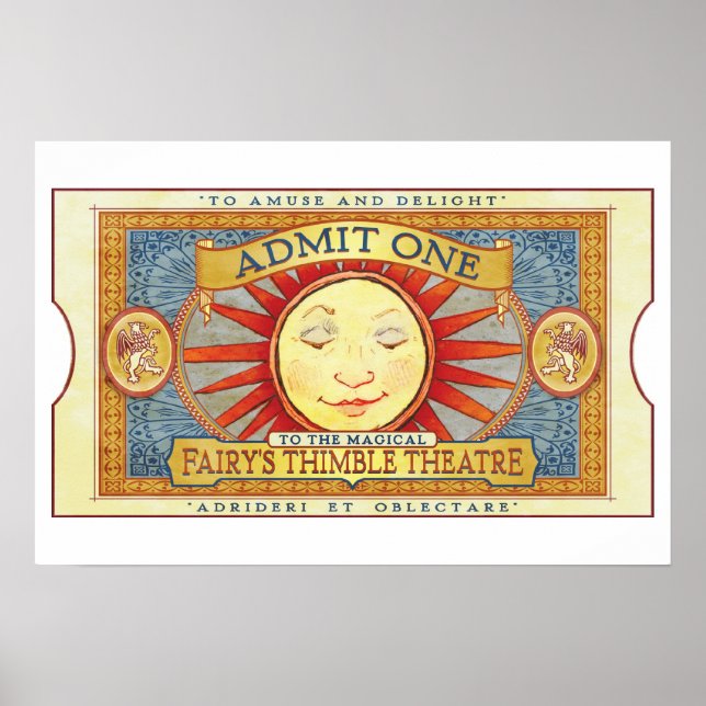 Poster Le Théâtre Thimble de Fairy (Devant)