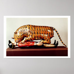 Poster Le tigre de Tipu, c.1790 (bois)