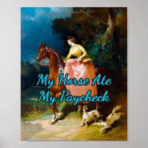 Poster Le tour Alfred De Dreux