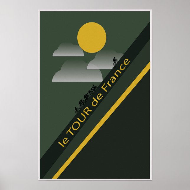 Poster Le Tour de France, (Devant)