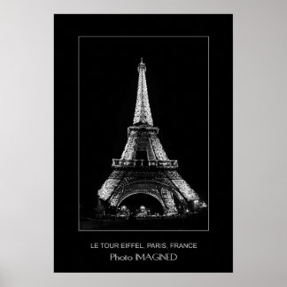 POSTER LE TOUR EIFFEL, PARIS, FRANCE
