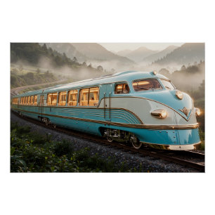 Poster Le train Azure