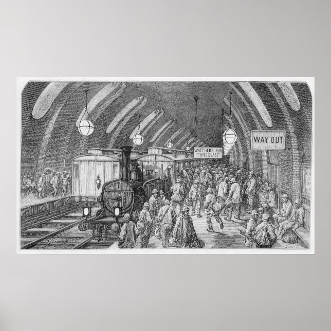 Poster Le train des ouvriers (Devant)