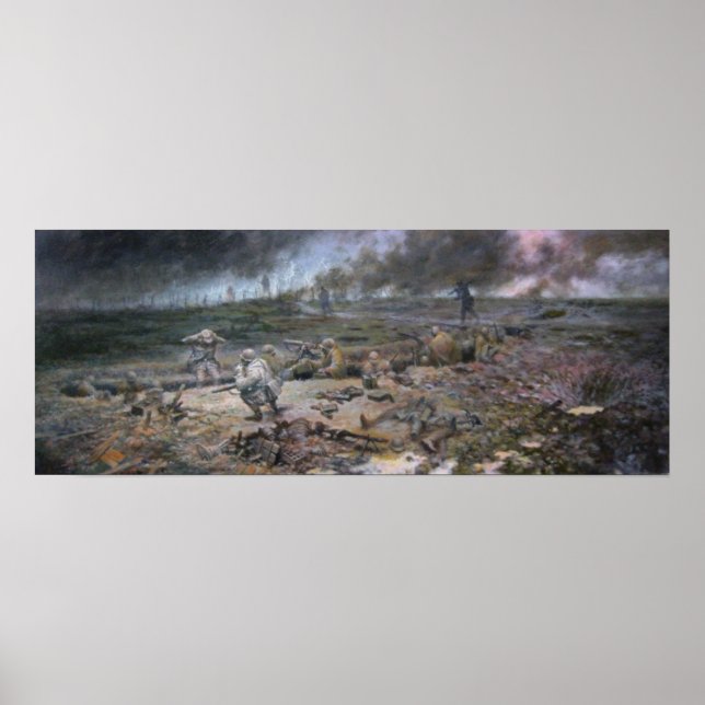 Poster Le Trentin sur la colline 468 (Devant)