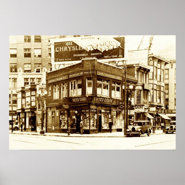 Poster Le Triangle Block (Devant)