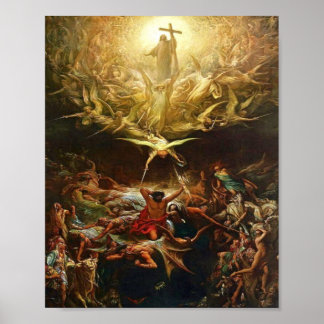 Poster Le Triomphe de Christianity By Gustave