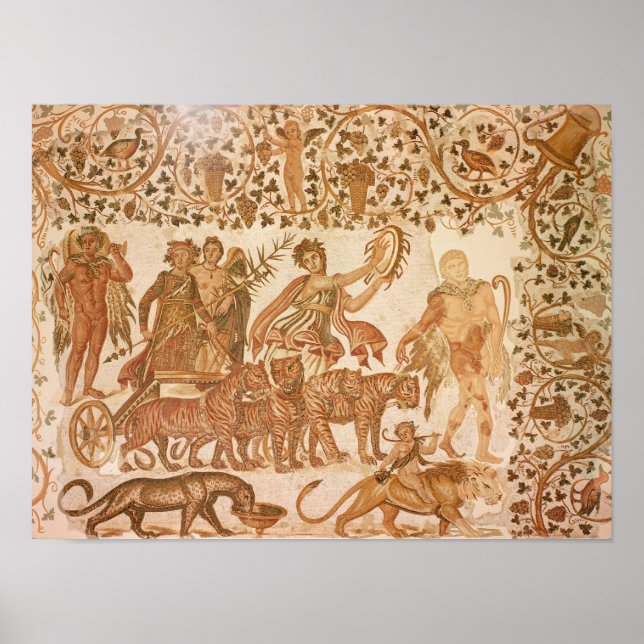 Poster Le triomphe de Dionysos (Devant)