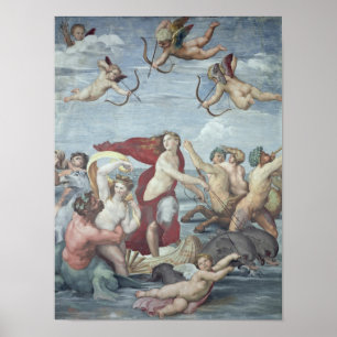 Poster Le triomphe de Galatea, 1512-14
