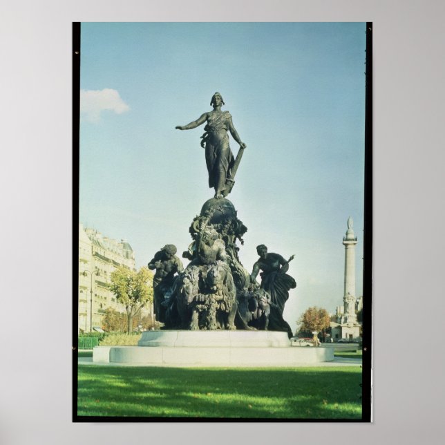 Poster Le triomphe de la République, 1879-99 (Devant)