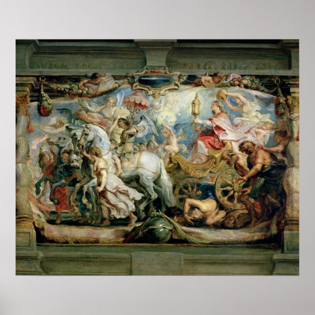 Poster Le triomphe de l'Église (Devant)