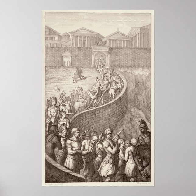 Poster Le triomphe de Quintus Fabius (Devant)