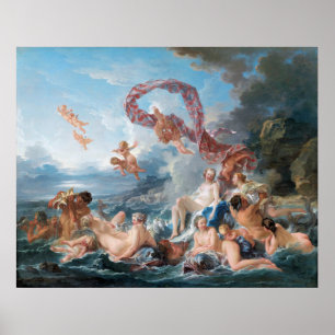 Poster Le triomphe de Vénus de Boucher
