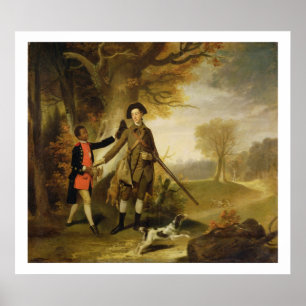 Poster Le troisième duc de Richmond (1735-1806) sort Shoo