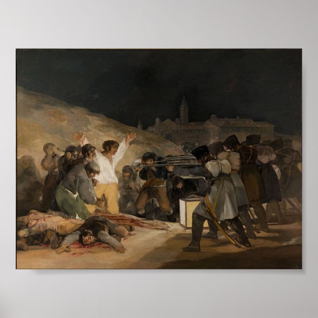 Poster Le troisième mai 1808 (Devant)
