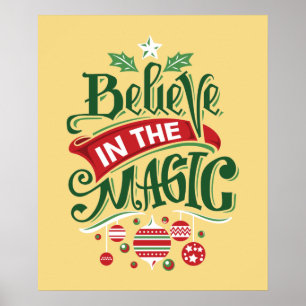 Poster Le Typographe du Magic Christmas