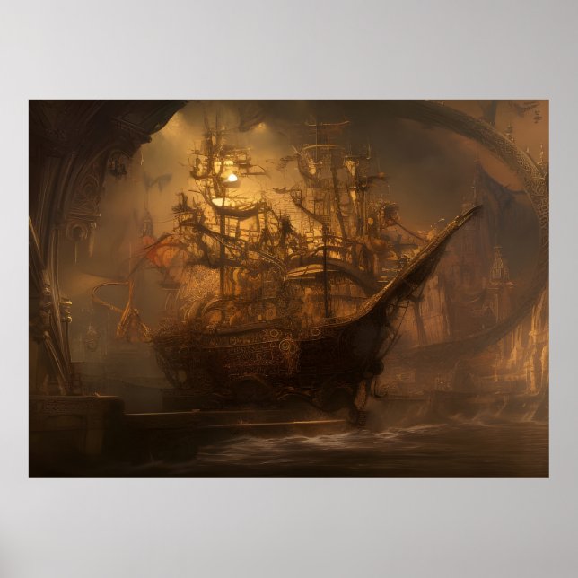 Poster Le vaisseau fantôme (Devant)