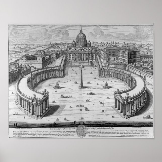 Poster Le Vatican, Rome (Devant)