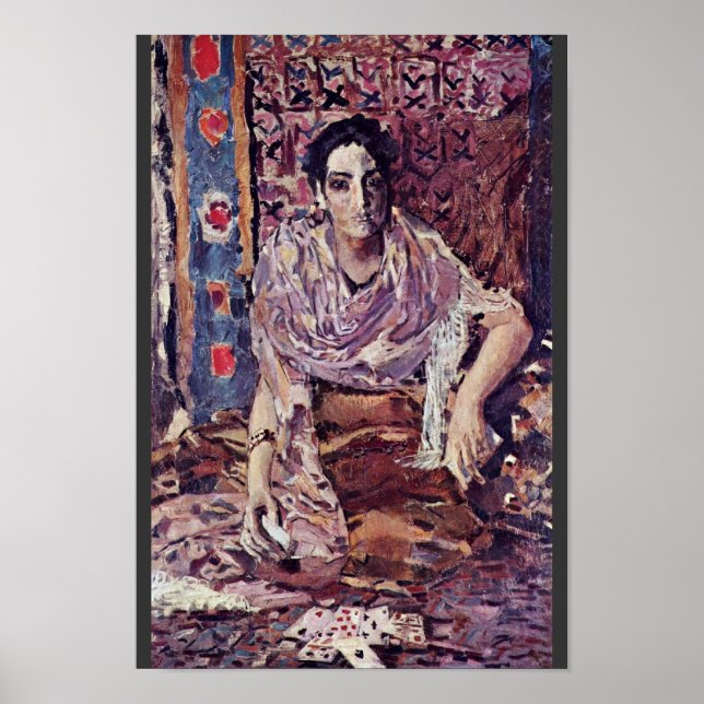 Poster Le Vendeur De La Fortune Par Wrubel Michail Alexan (Devant)