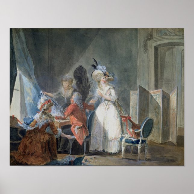 Poster Le vendeur de mode (Devant)