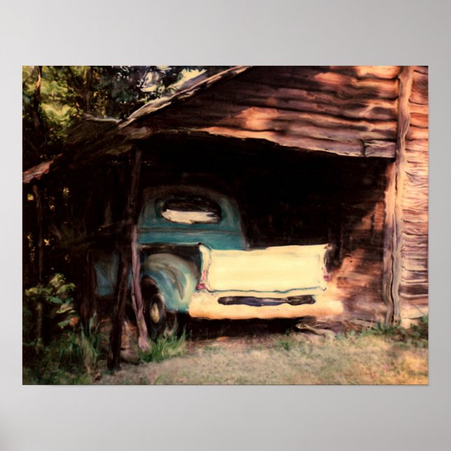 Poster Le vieux camion de Pop (Devant)