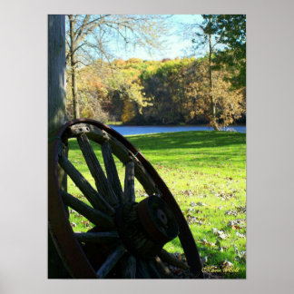 Poster Le Vieux-Ouest revisité