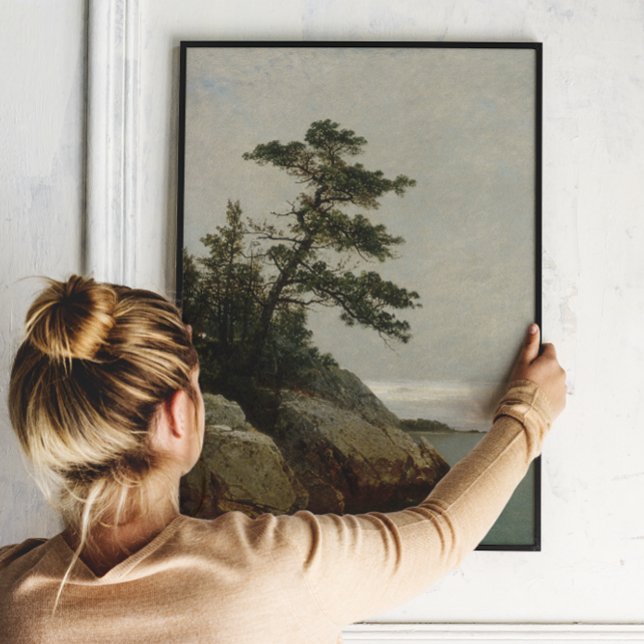 Poster Le Vieux Pin, Darien, Connecticut | Kensett (Créateur téléchargé)