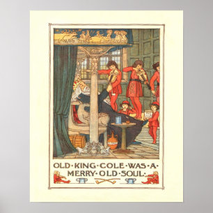 Poster "Le vieux roi Cole"