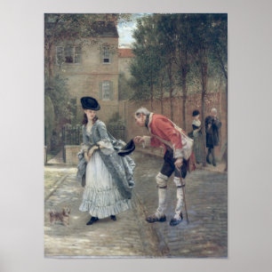 Poster Le vieux soldat, 1869