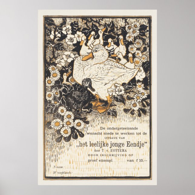 Poster Le vilain canard (Devant)