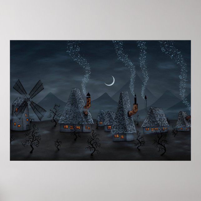Poster Le Village Des Musiciens (Devant)