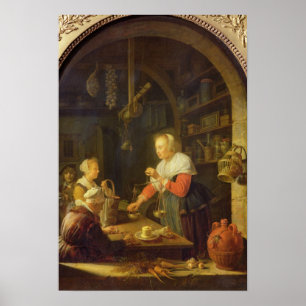 Poster Le Village Grocer, 1647