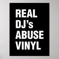 LE VINYLE DE LA VIOLENCE DE VÉRITABLE DJ
