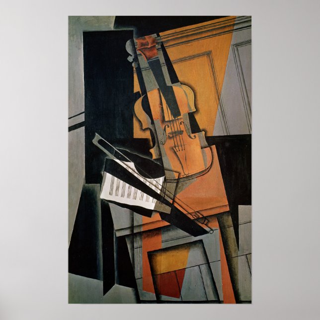 Poster Le violon, 1916 (Devant)