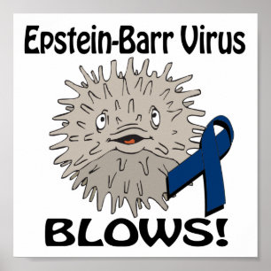 Poster Le virus Epstein-Barr souffle la conception de sen