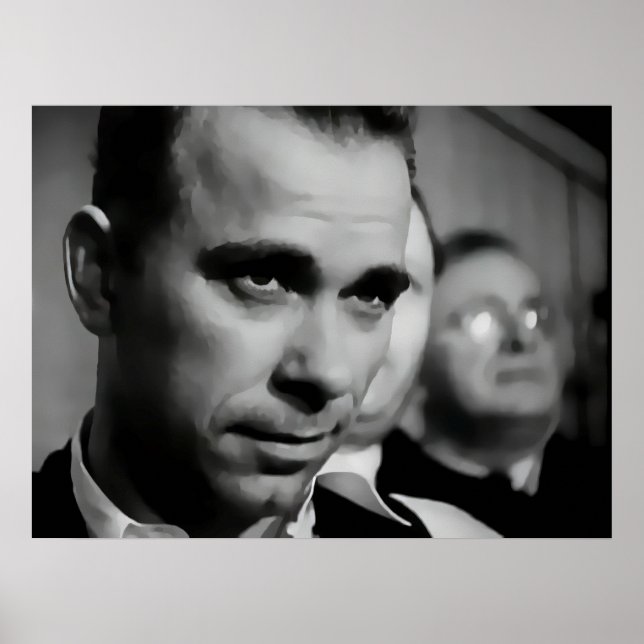 POSTER LE VISAGE DE DILLINGER 1933 (Devant)
